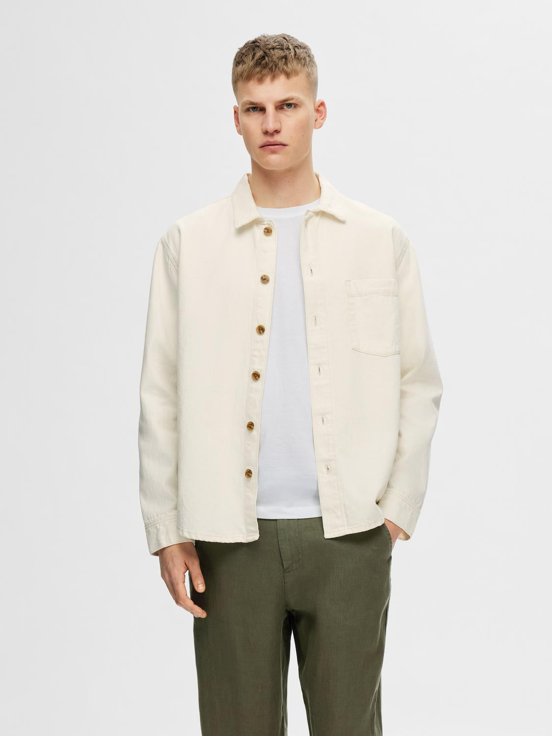 Chris Shirts - Beige/ Ecru